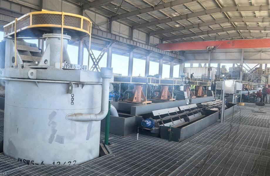 马来西亚700吨/日黄金矿石加工项目