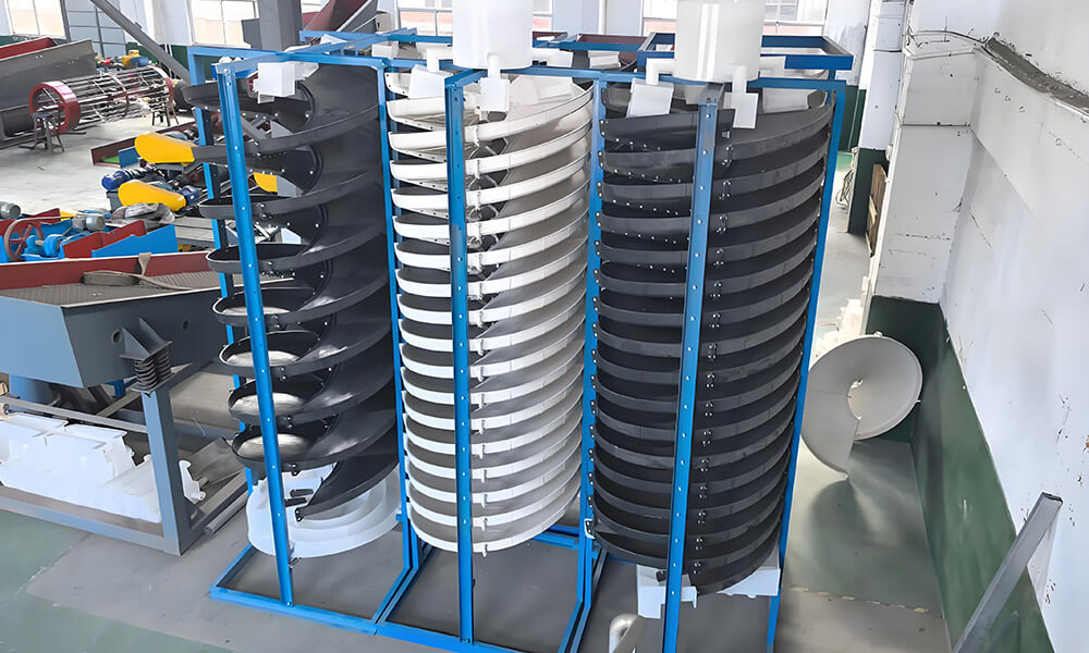 The Principle and Function of Spiral Chute